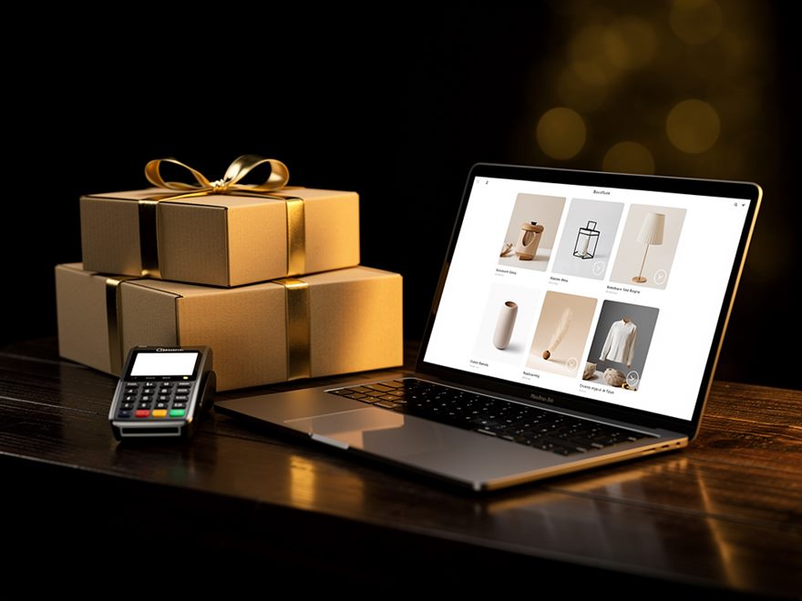 Boutique en ligne avec commandes et paiement